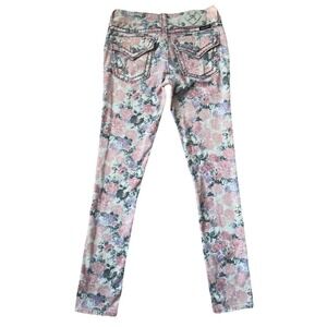 Miss Me Cargo Cuff Skinny Rose Jeans, Size 26 - style number CP4019CK3